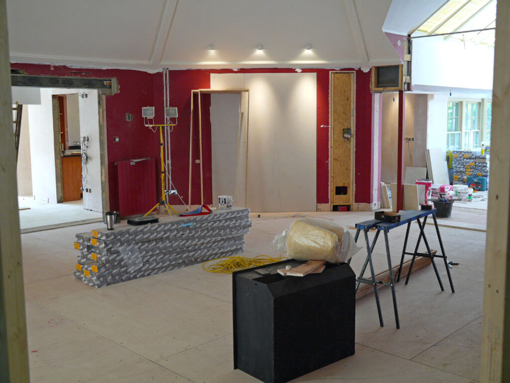 Two storey extension interior fit-out in Cambridge by Camacre